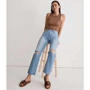 NWT Madewell The Perfect Vintage straight Jean size 27